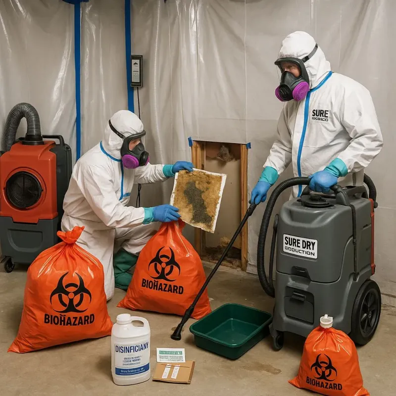 Contaminated Water Handling Protocols process in Montgomery, NY