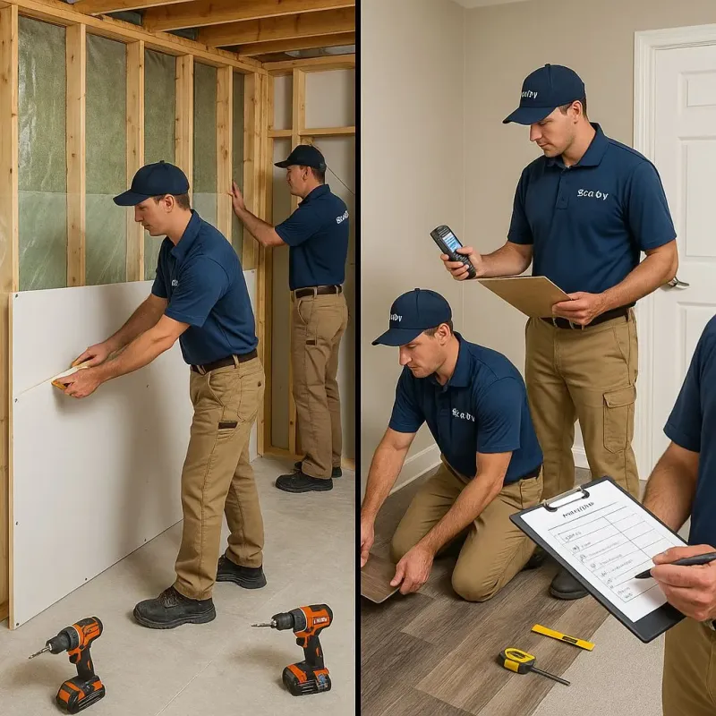 Repairs and Reconstruction process in Montgomery, NY